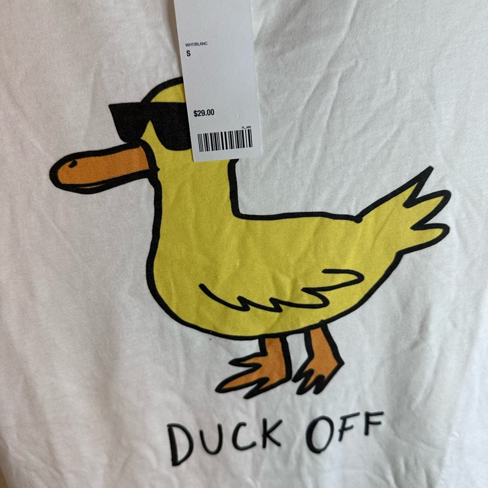 Riot society duck off t shirt